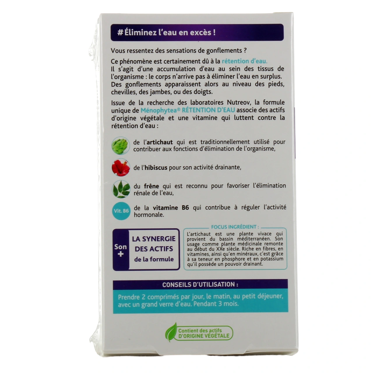 Ménophytea Silhouette Rétention d'Eau - Vue 6