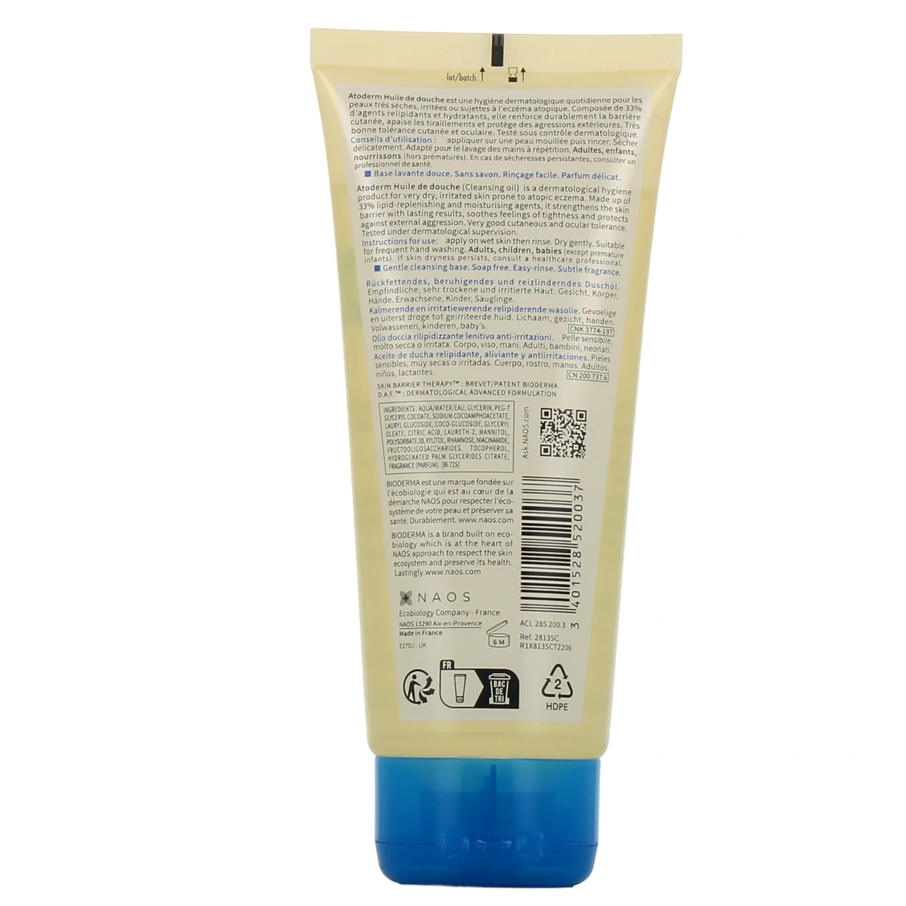 Bioderma Atoderm Huile de Douche - Vue 5