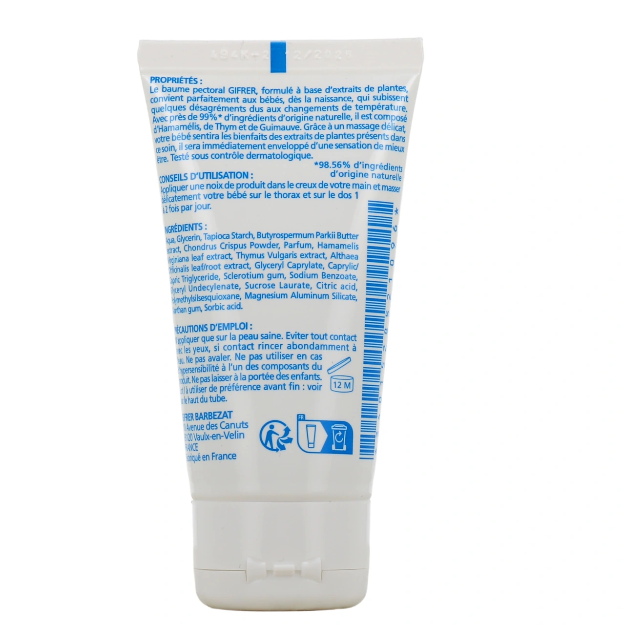 Gifrer Baume Pectoral Bébé - Vue 3