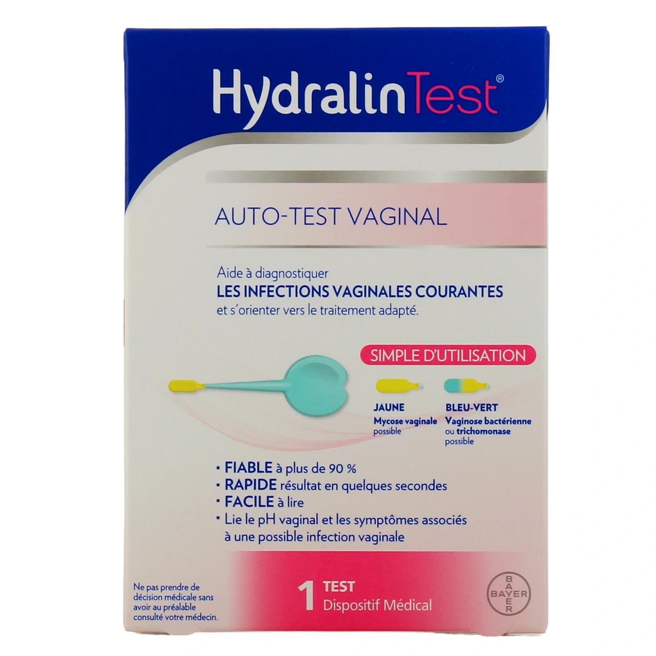 Hydralin Test Auto-Diagnostic Vaginal - Vue 2