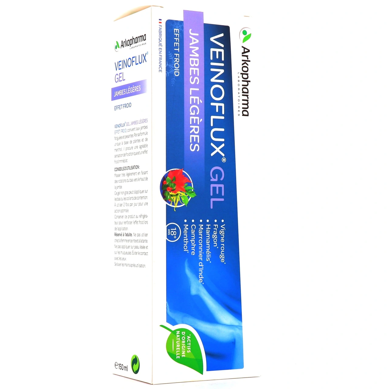 Veinoflux Jambes Légères Gel Effet Froid - Vue 2