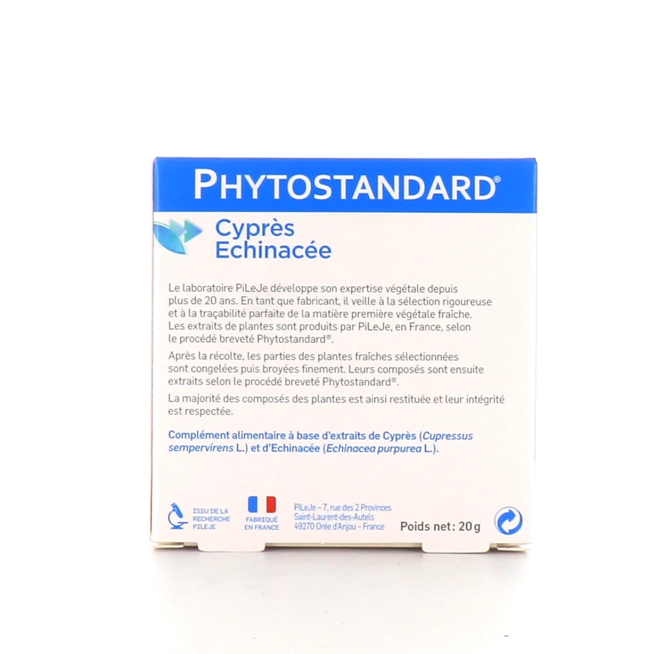 Pileje Phytostandard Cyprès Échinacée - Vue 5
