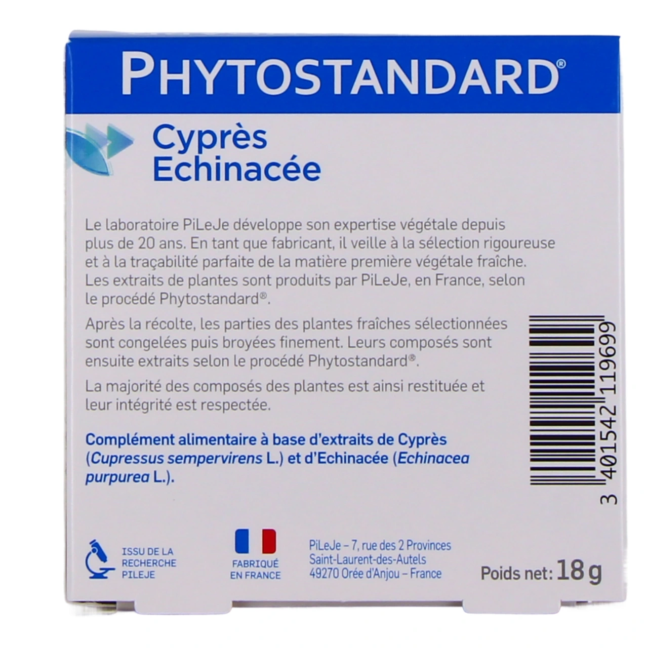 Pileje Phytostandard Cyprès Échinacée - Vue 3