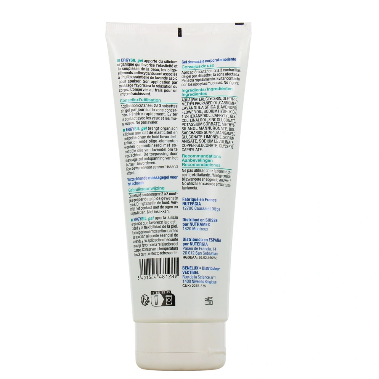 Nutergia Ergysil Gel Corporel - Vue 6