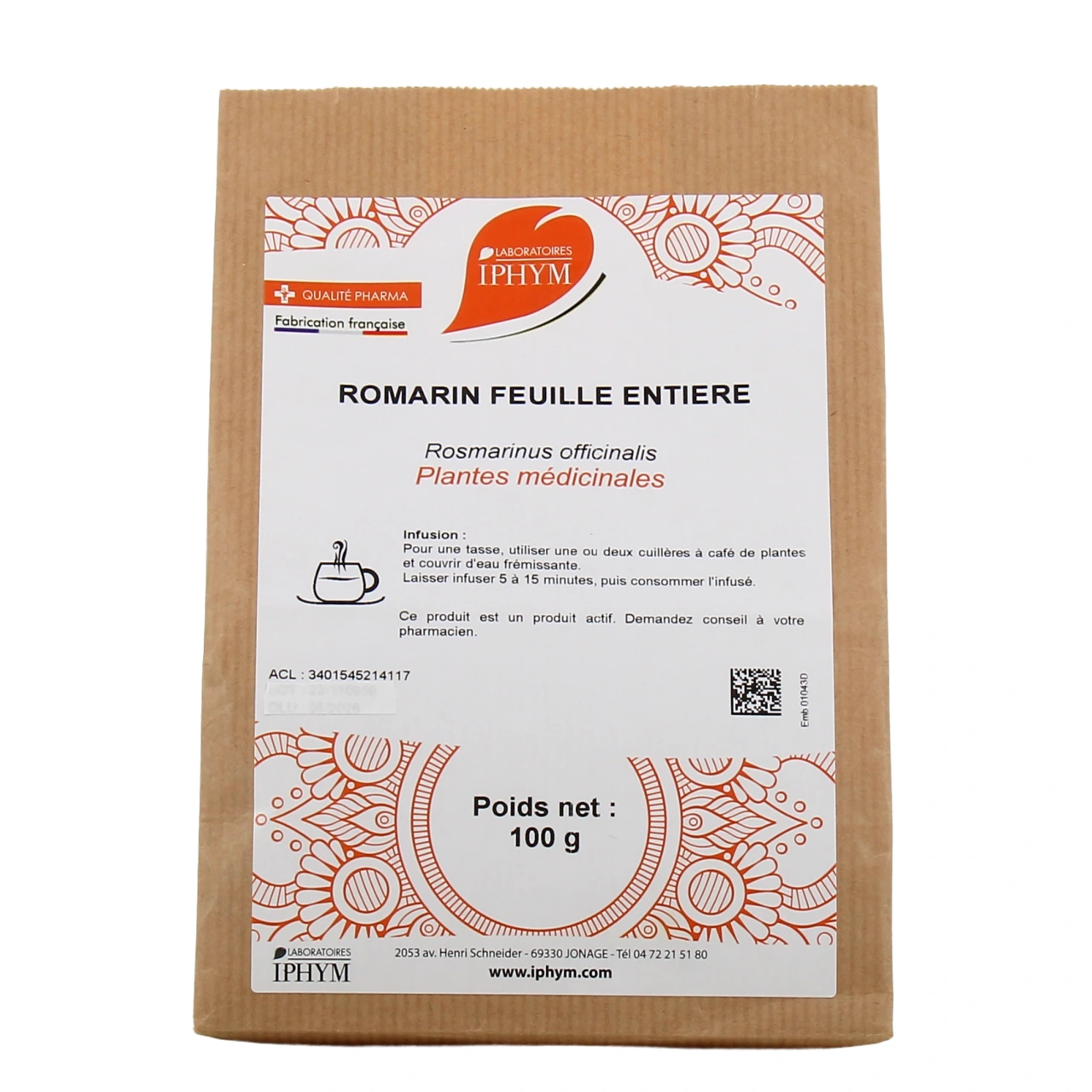 Iphym Romarin Feuille Entière - Vue 2