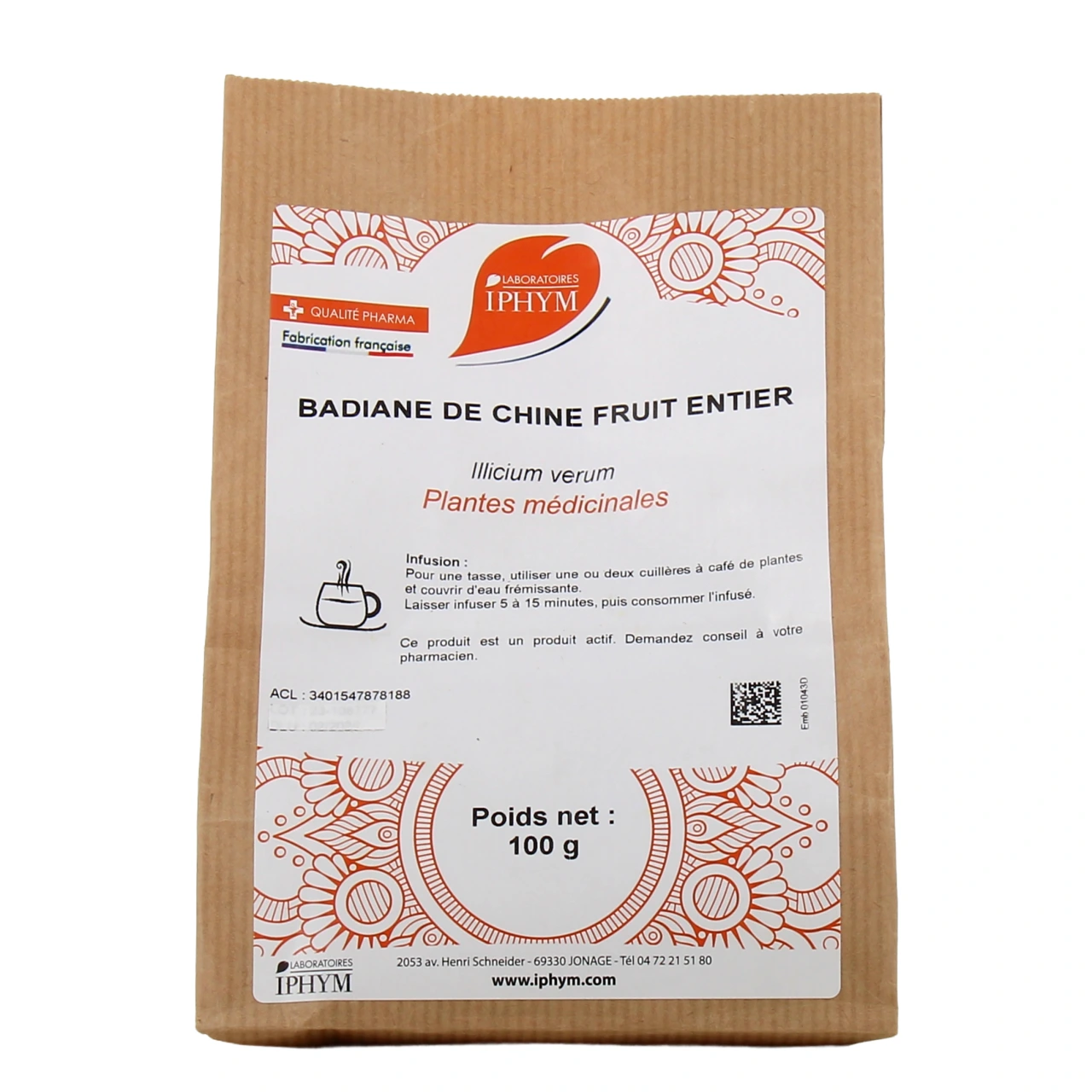 Iphym Badiane de Chine Fruit Entier - Vue 2