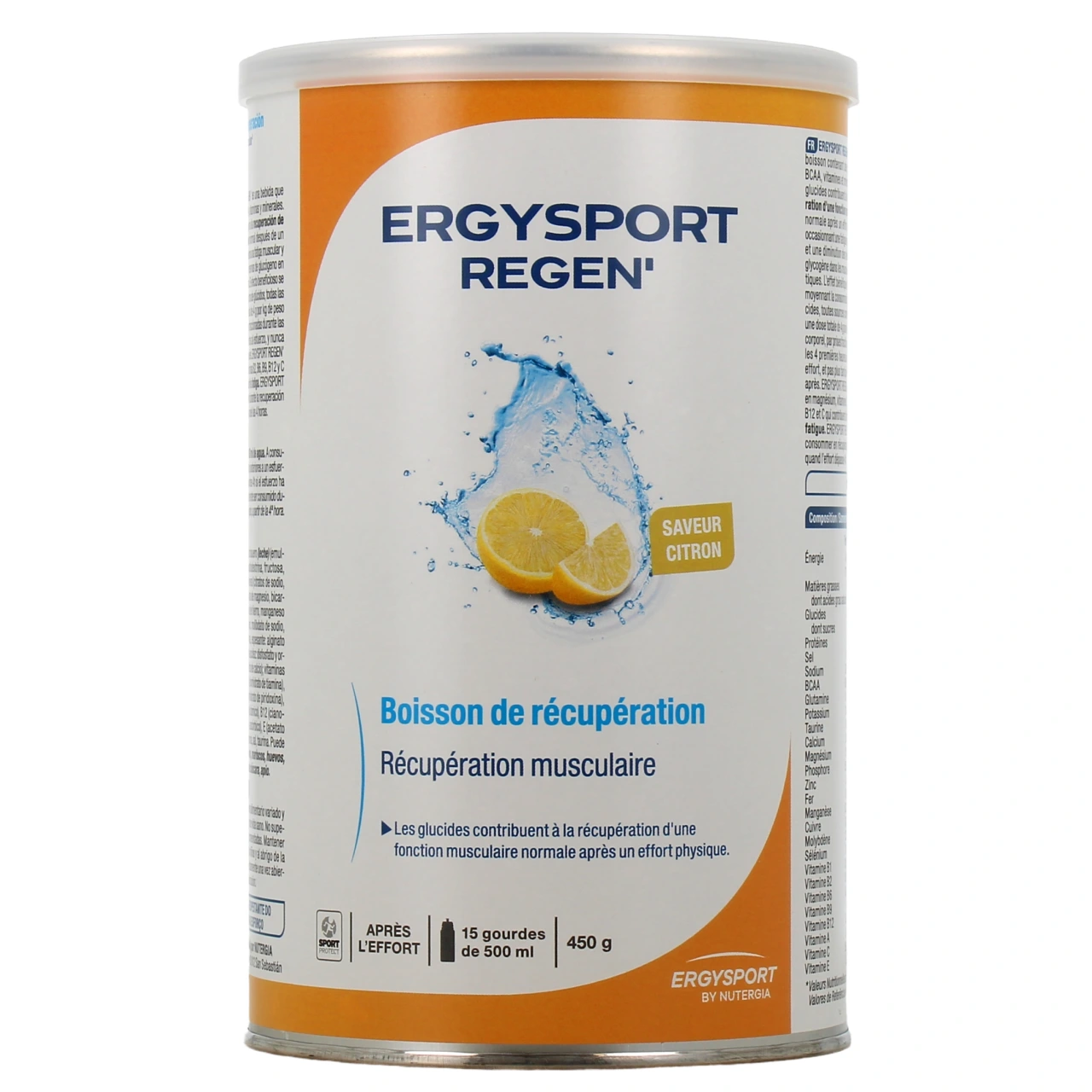 Ergysport Regen' Boisson de Récupération - Vue 2