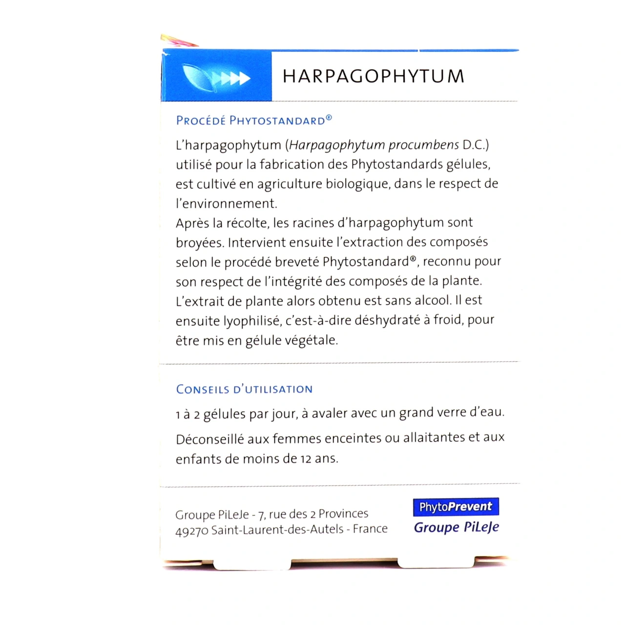 Pileje Phytostandard Harpagophytum - Vue 4