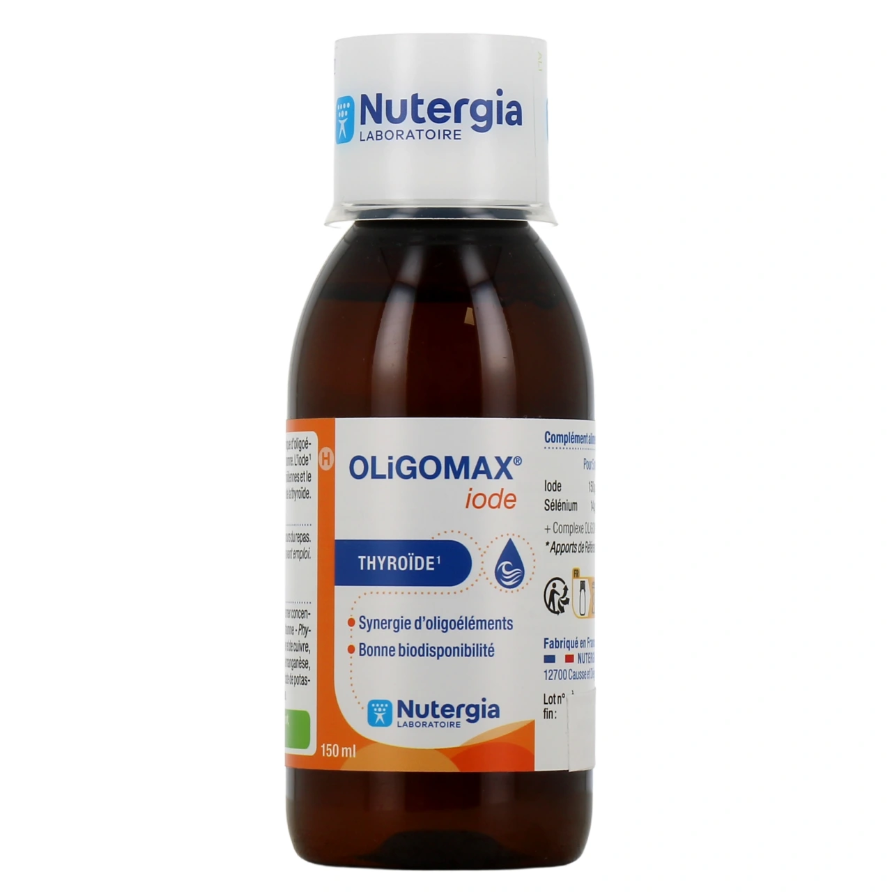Nutergia Oligomax Iode - Vue 2