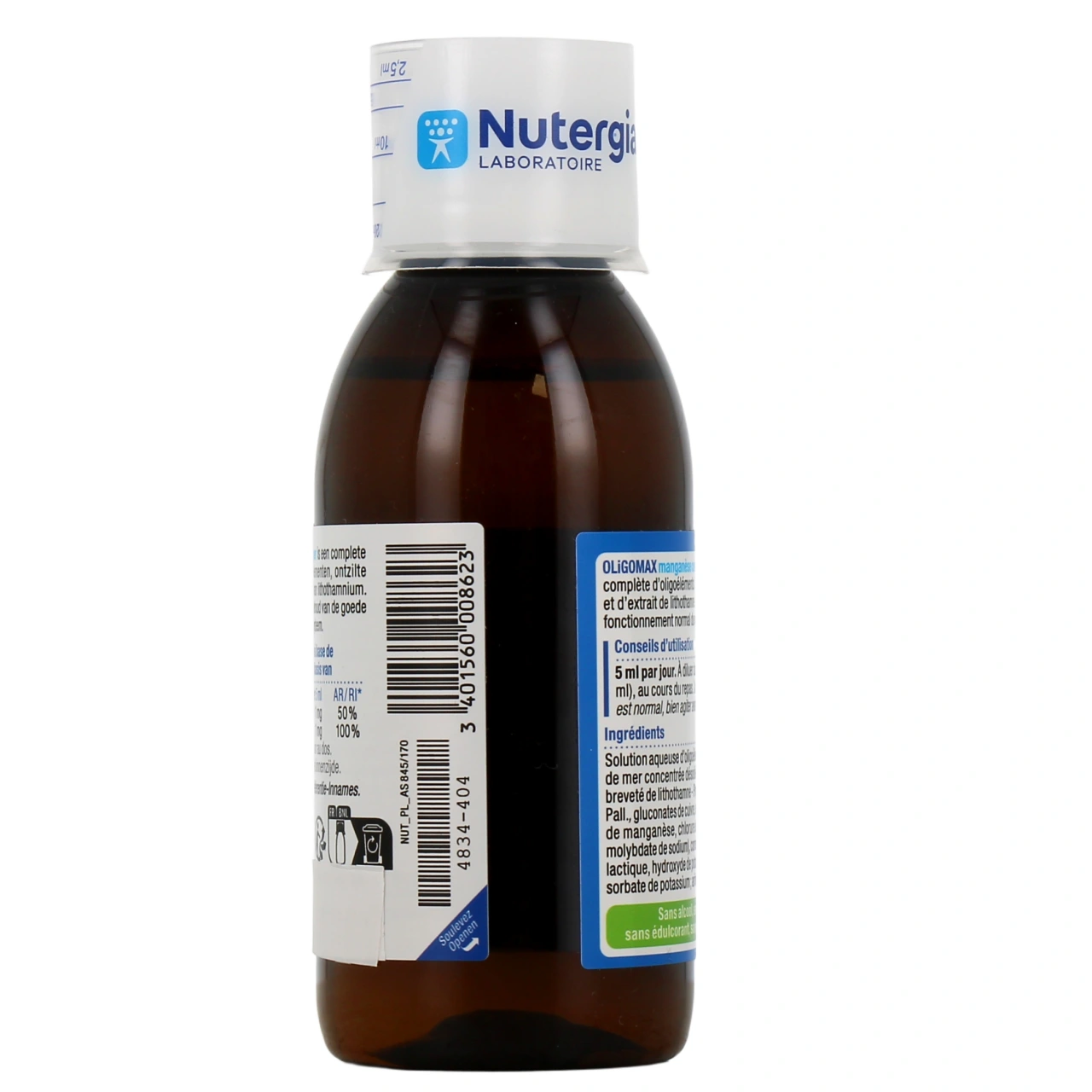 Nutergia Oligomax Manganèse Cuivre - Vue 3
