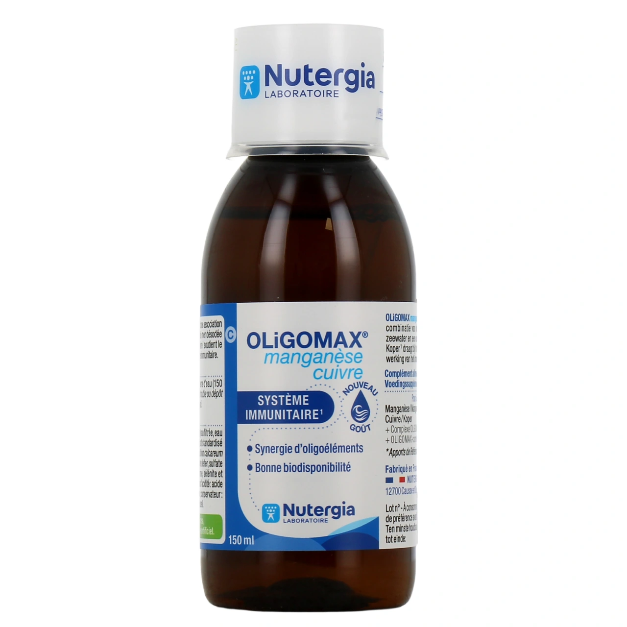 Nutergia Oligomax Manganèse Cuivre - Vue 2