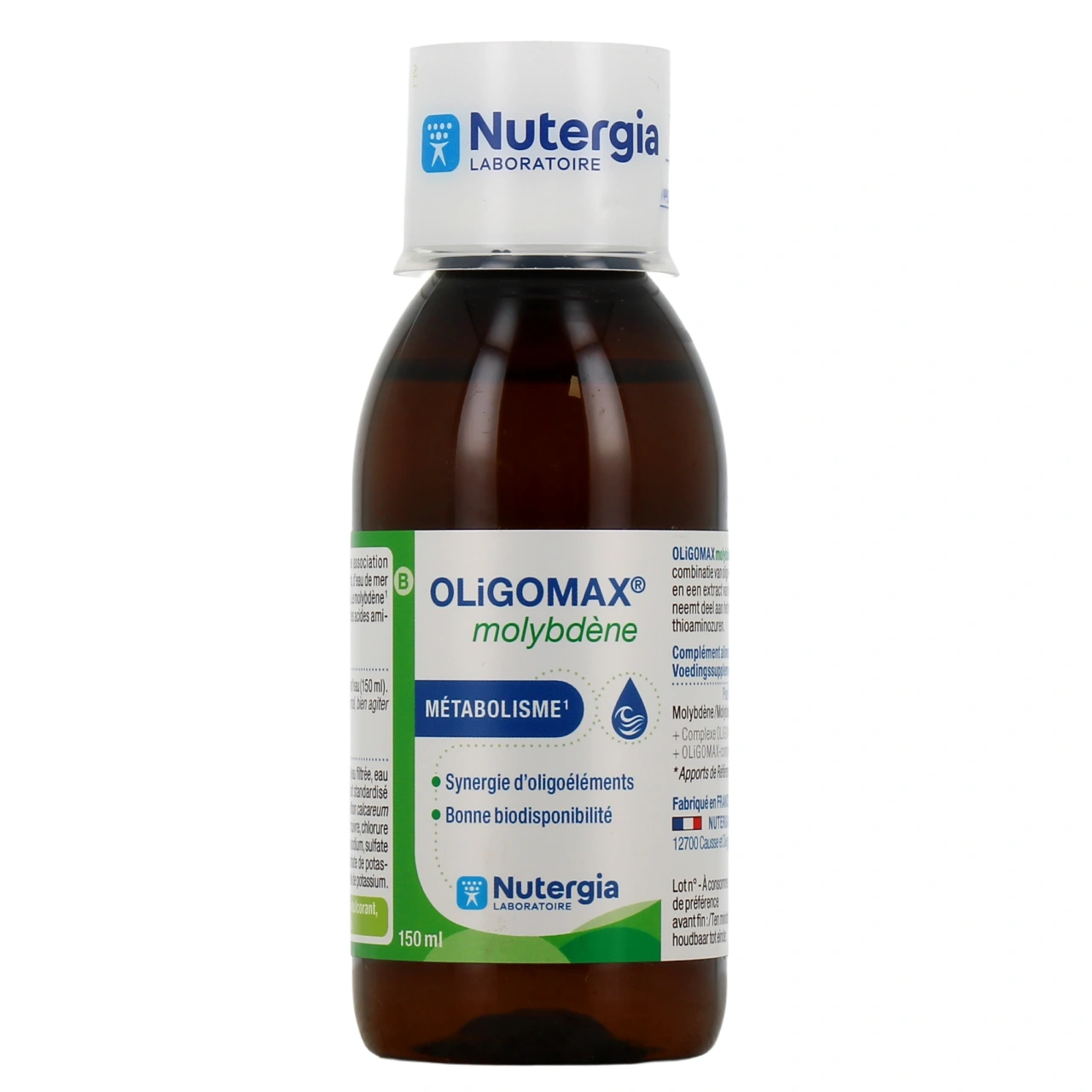 Nutergia Oligomax Molybdène - Vue 2