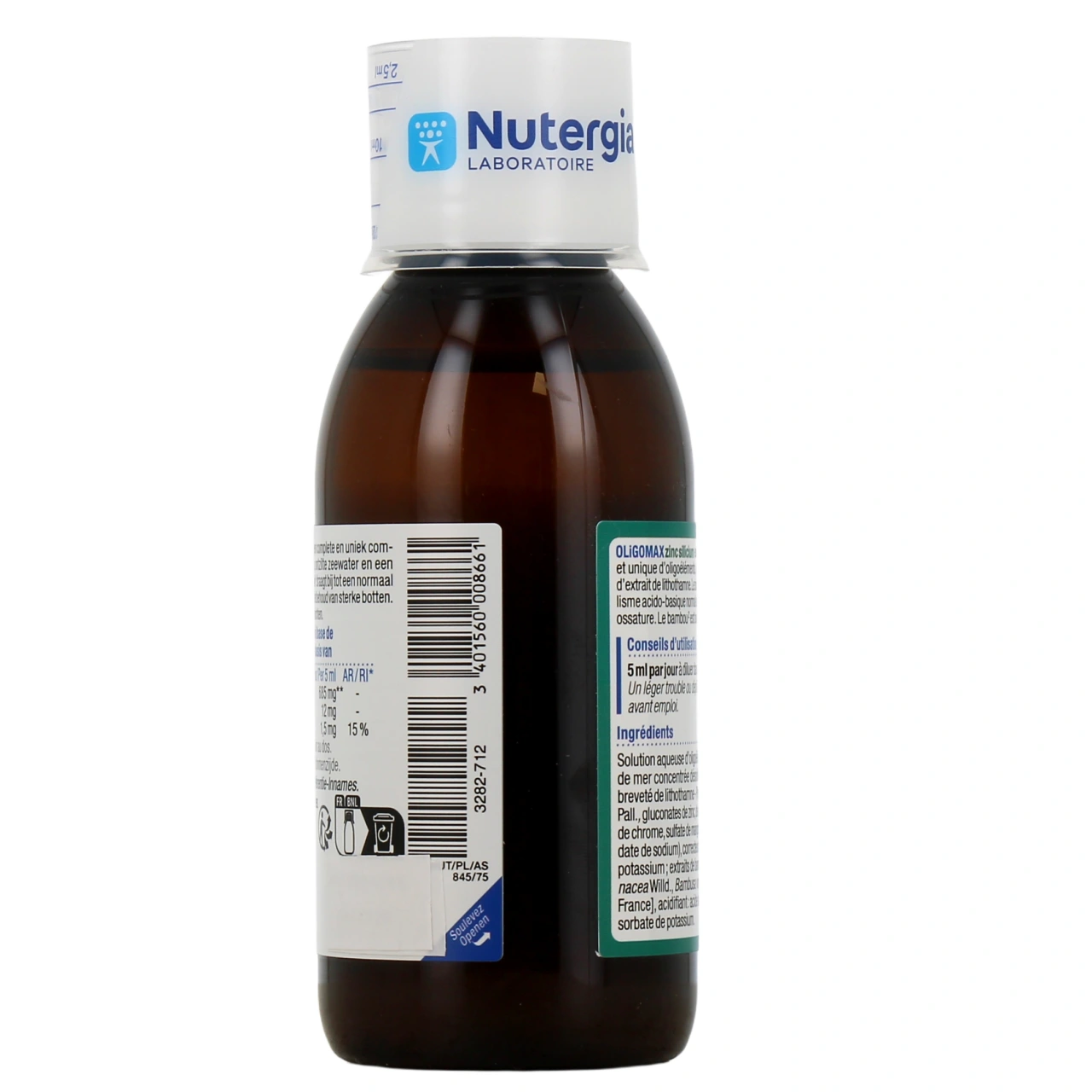 Nutergia Oligomax Zinc Silicium - Vue 3