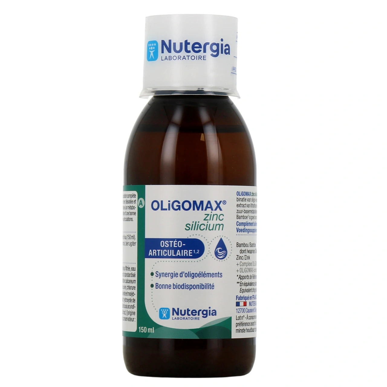 Nutergia Oligomax Zinc Silicium - Vue 2