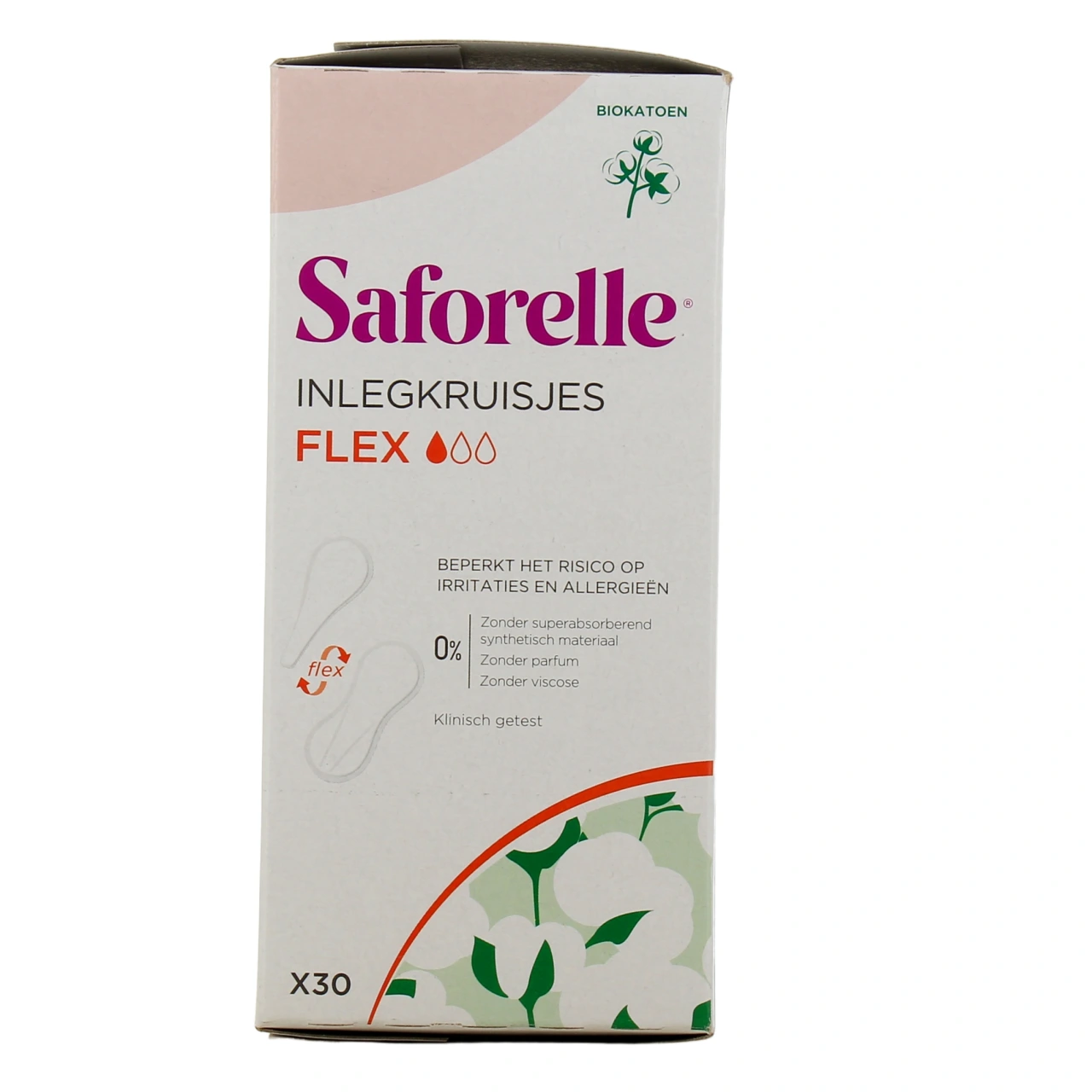 Saforelle Protège-slips flexibles et extra-fins en coton Bio - Vue 3