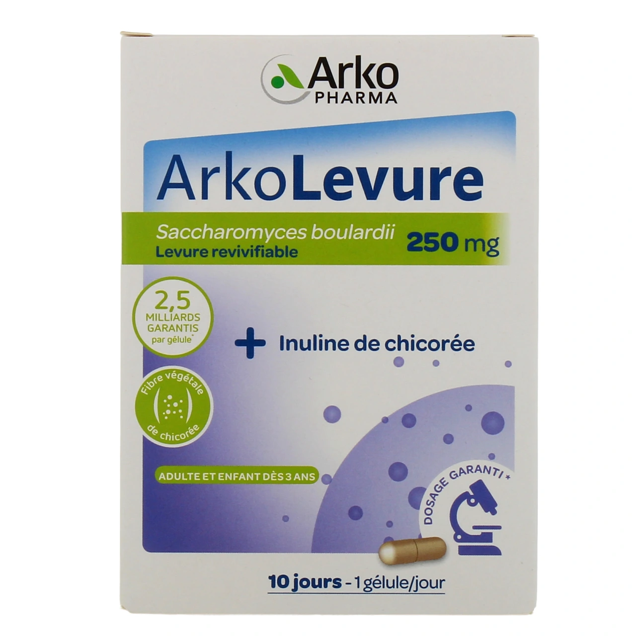 Arkolevure 250 mg en gélules - Vue 2