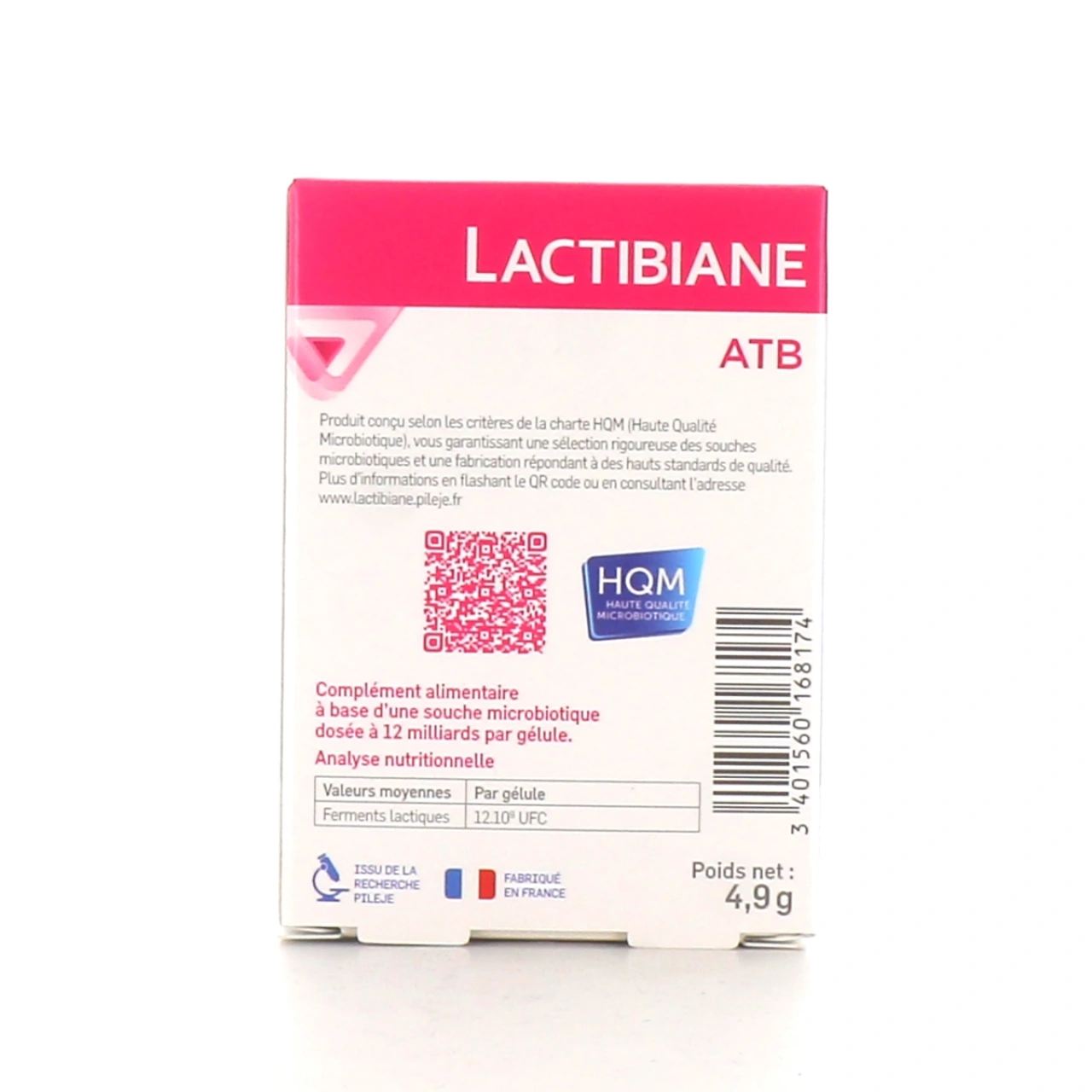 Pileje Lactibiane ATB - Vue 2