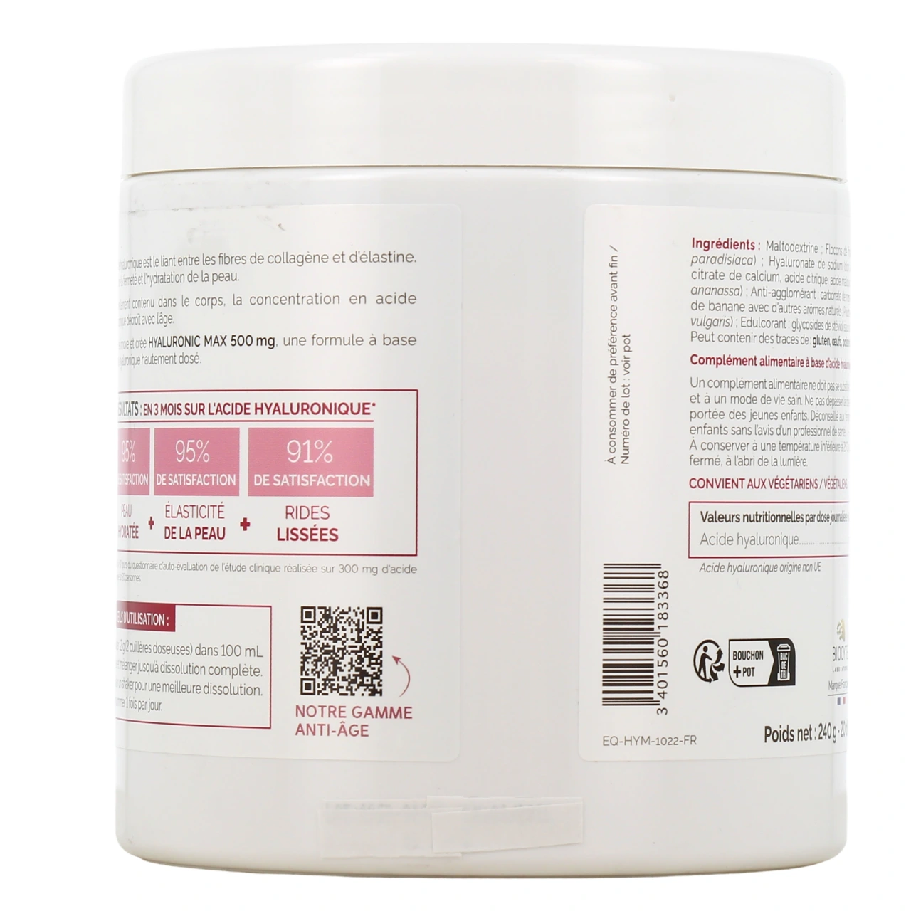 Biocyte Hyaluronic Max 500 mg - Vue 3