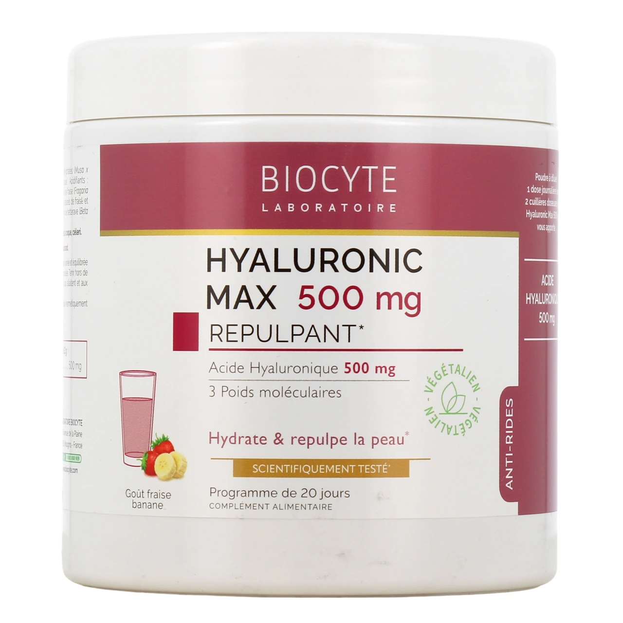 Biocyte Hyaluronic Max 500 mg - Vue 2