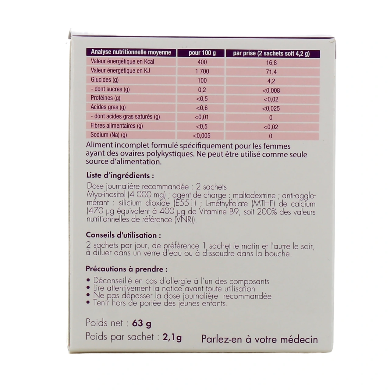 Gynositol - Vue 3