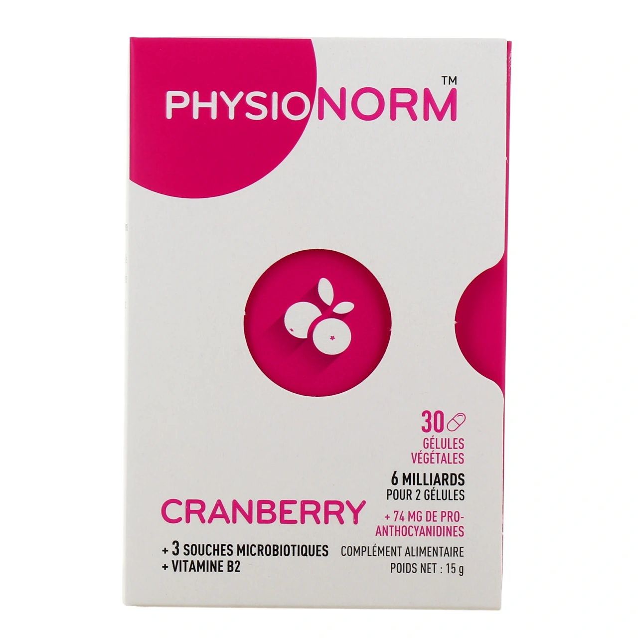 Physionorm Cranberry - Vue 2