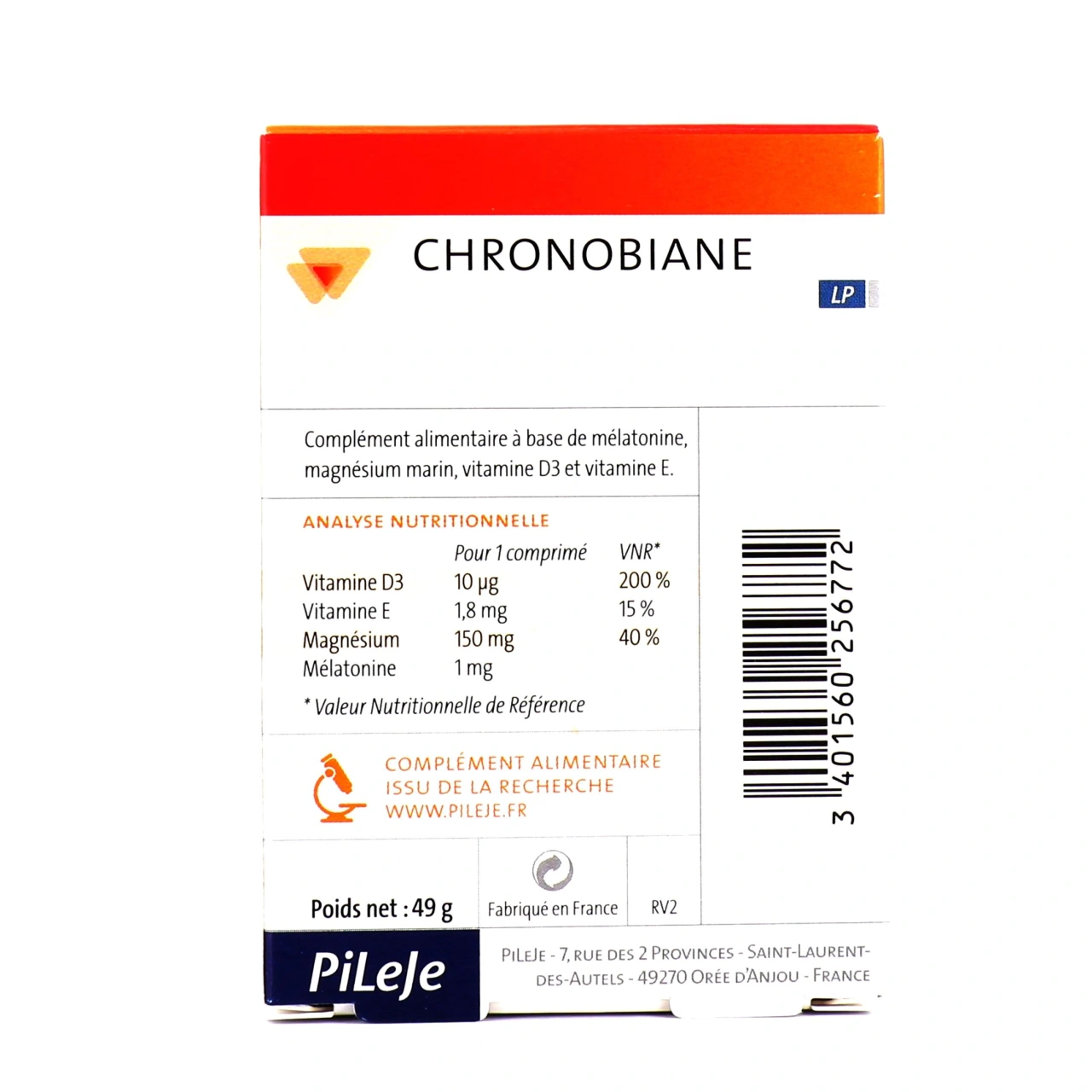 Pileje Chronobiane LP 1mg - Vue 7