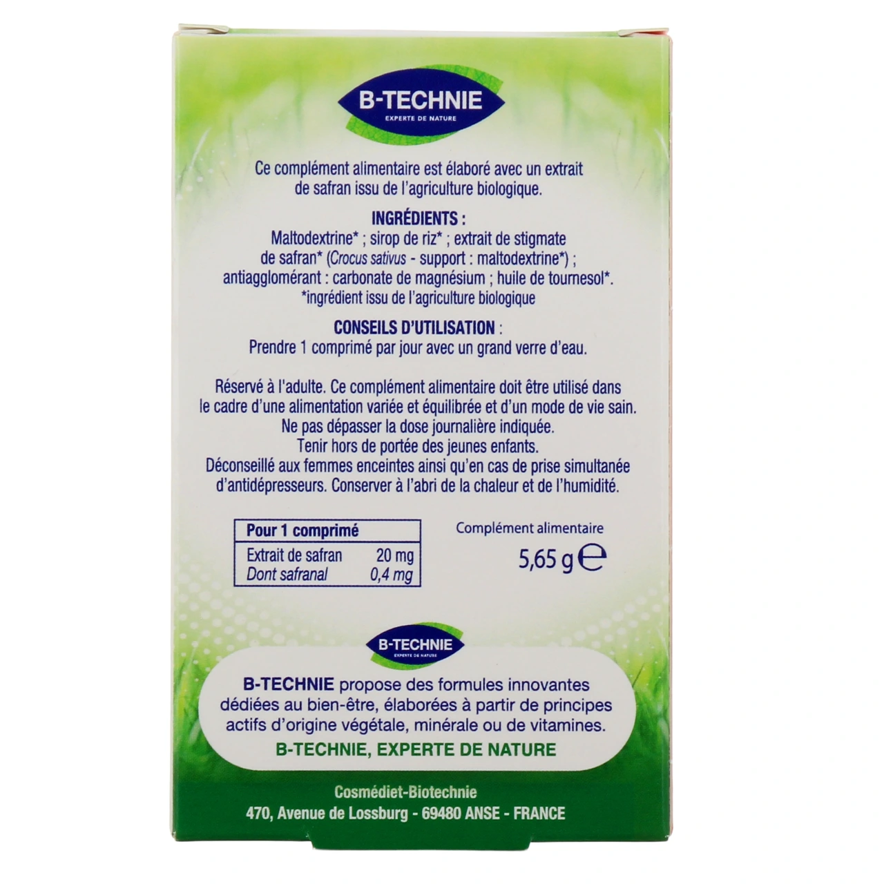 B-Technie Safran - Vue 3