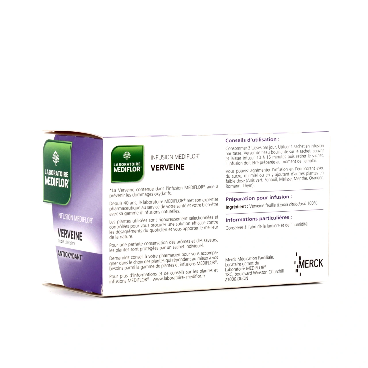 Mediflor Infusion Verveine Antioxydant - Vue 2