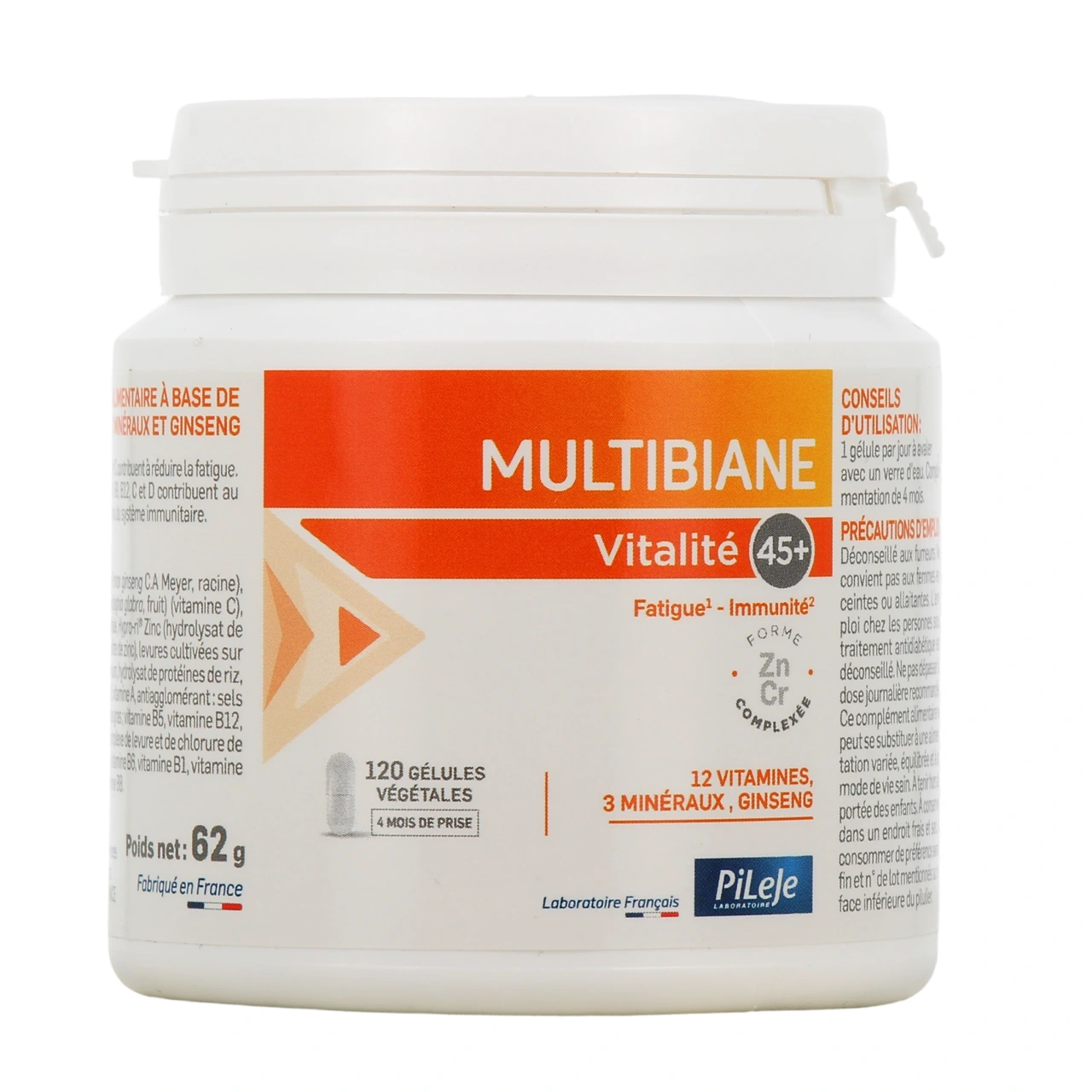 PiLeJe Multibiane Vitalité 45+ - Vue 3