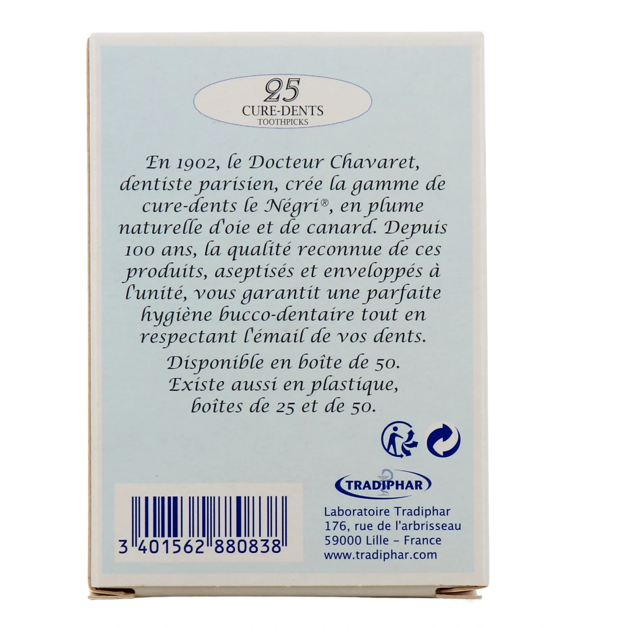 Le Négri Cure-Dents en Plume Naturelle - Vue 3