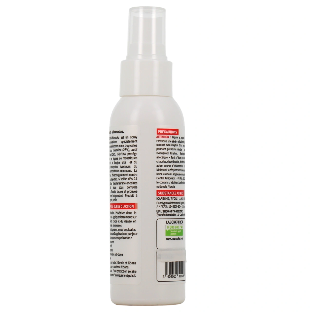 Manouka Adultes Répulsif Anti-moustiques - Vue 3