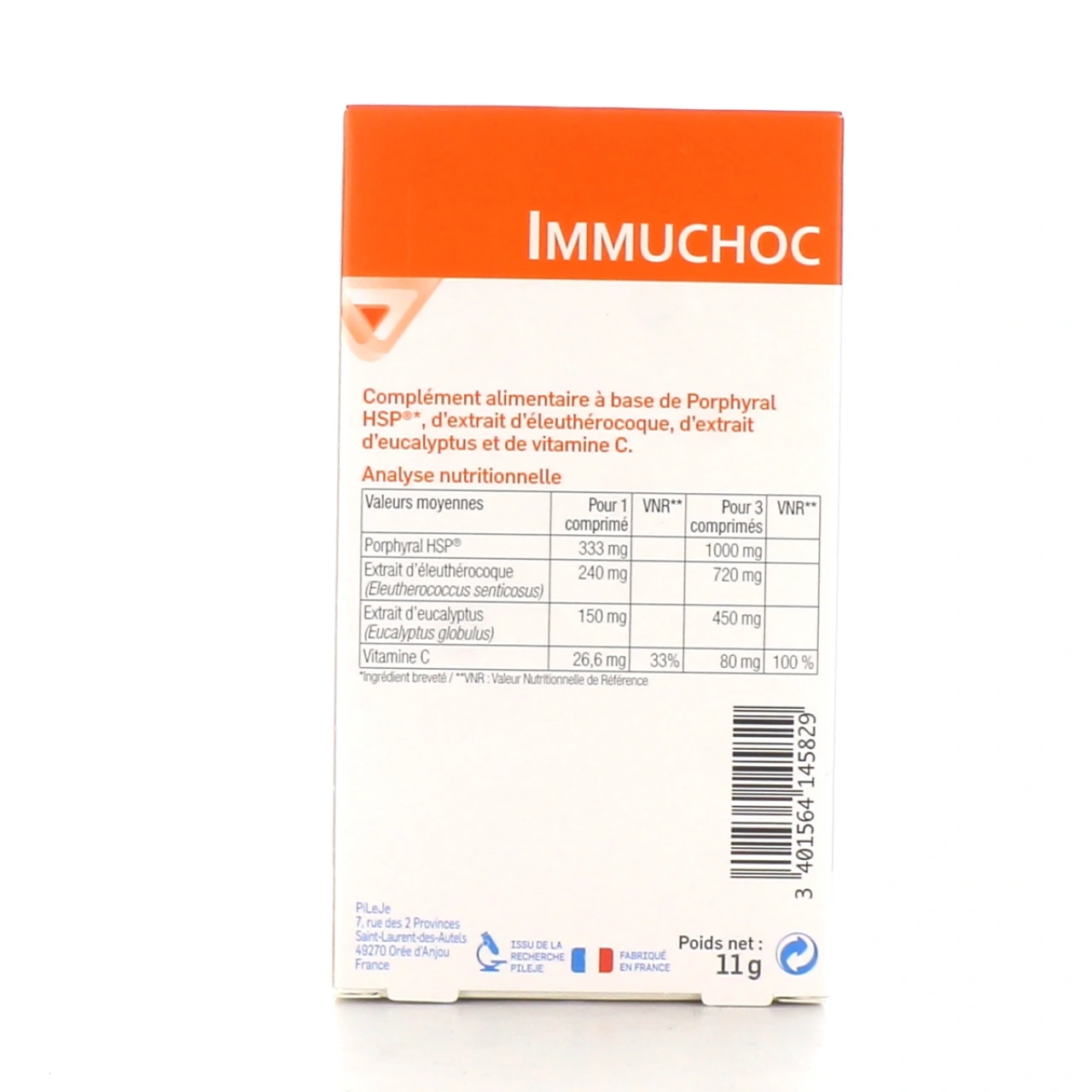 Pileje Immuchoc - Vue 2