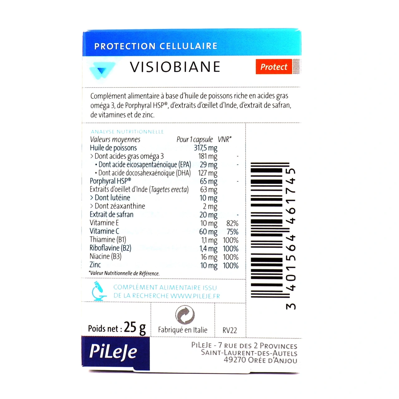 Pileje Visiobiane Protect - Vue 7