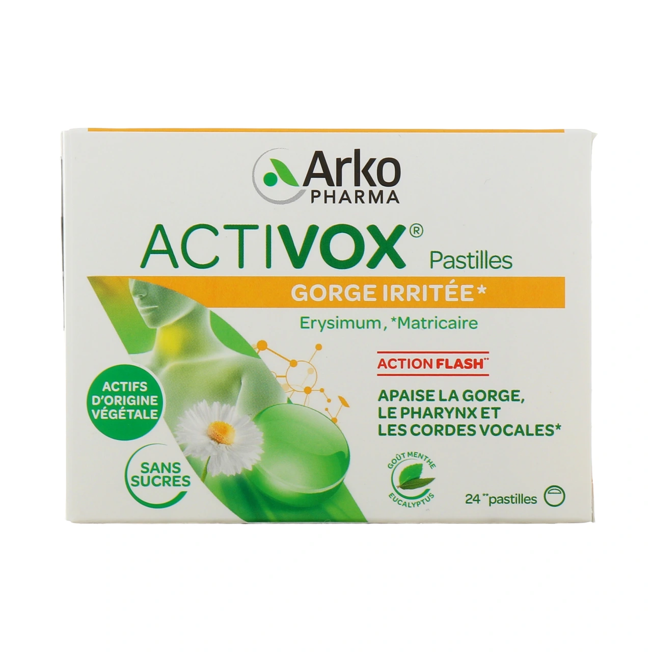 Activox Pastilles Menthe Eucalyptus - Vue 2