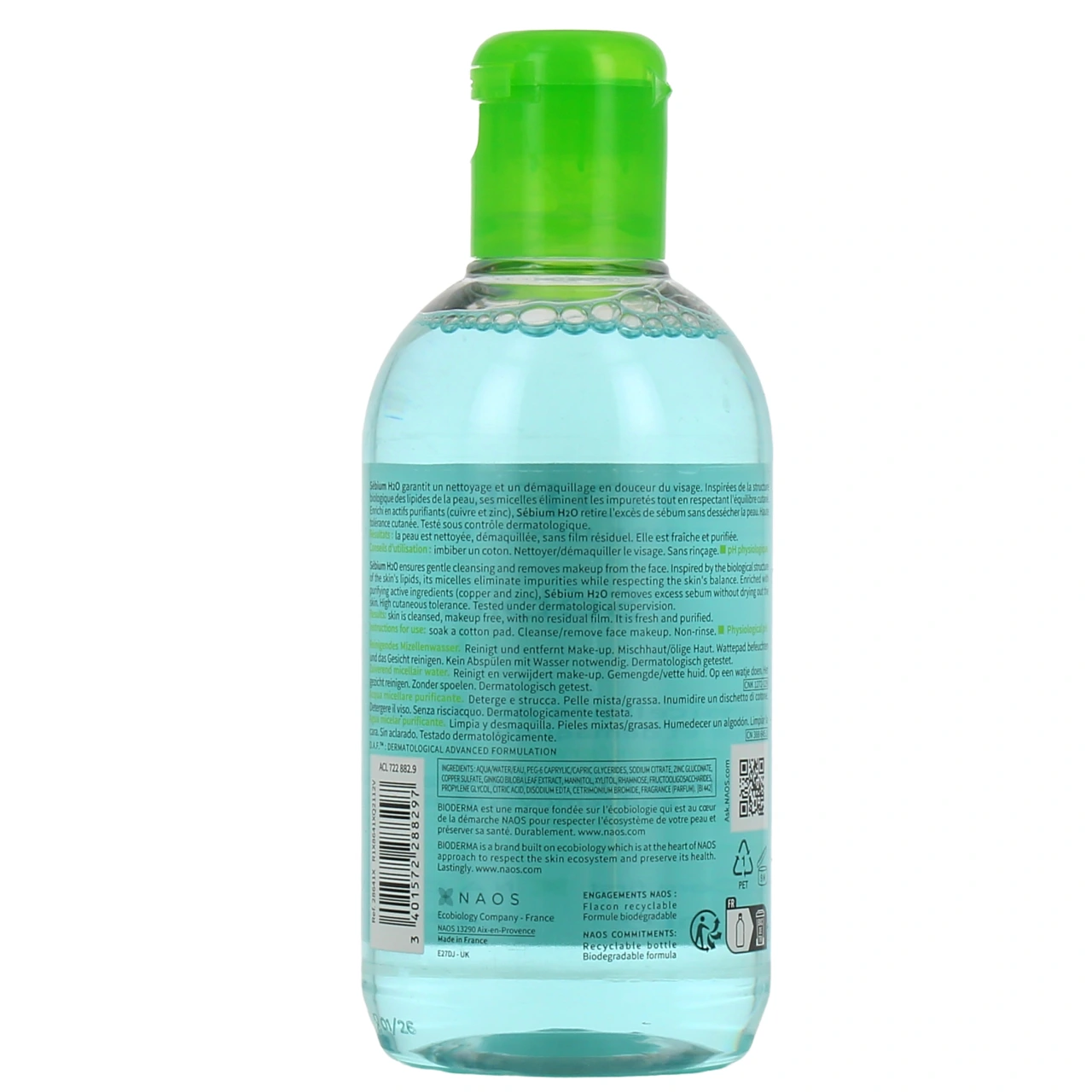 Bioderma Sébium H2O Eau Micellaire Purifiante - Vue 6