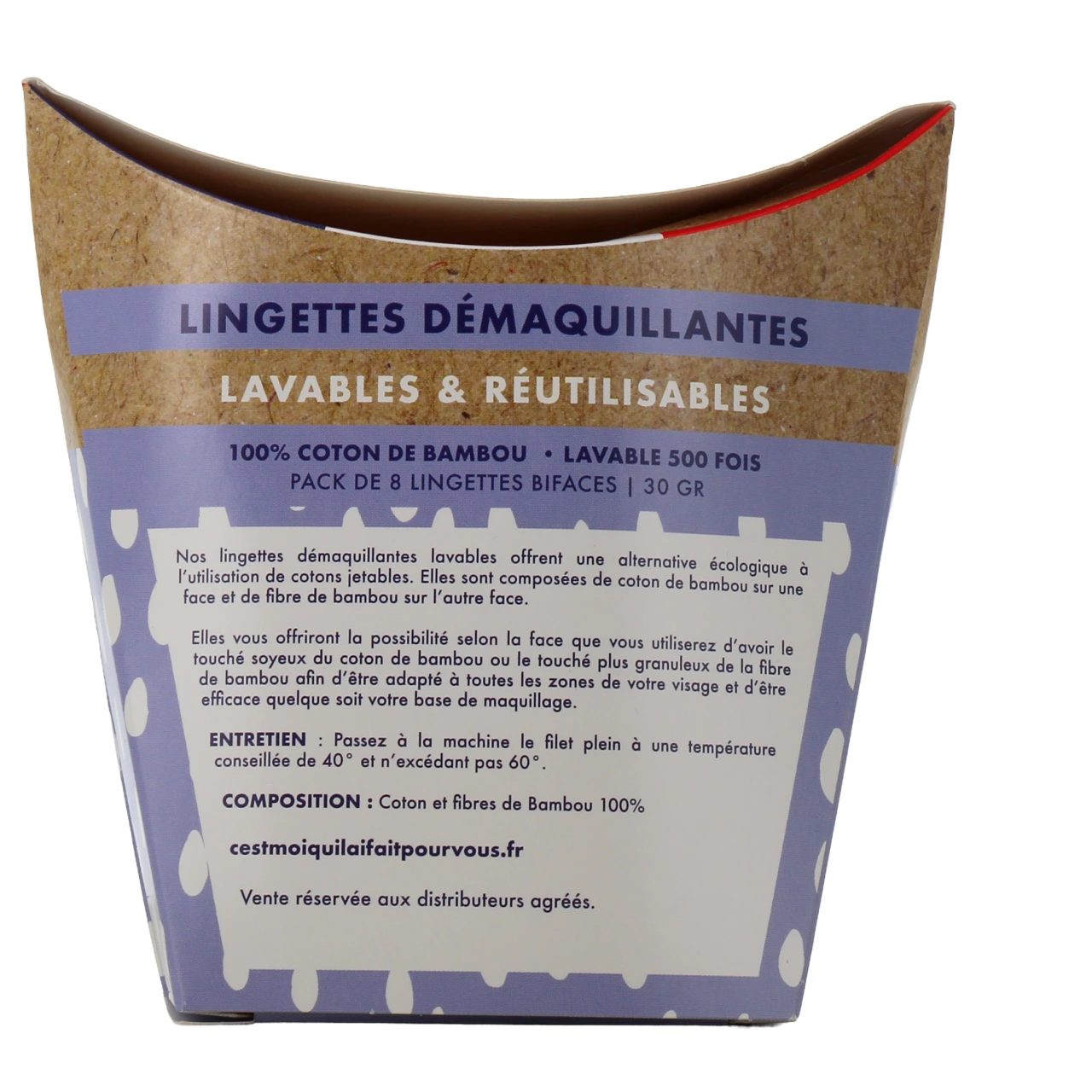 Diet World Lingettes Démaquillantes Lavables & Réutilisables - Vue 3