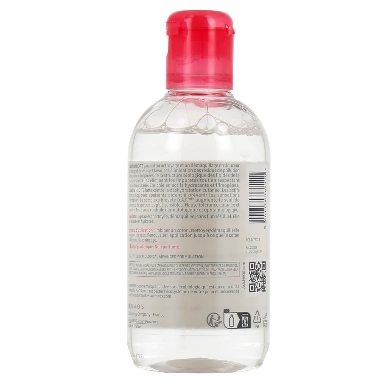 Bioderma Créaline H2O TS Eau micellaire démaquillante - Vue 3