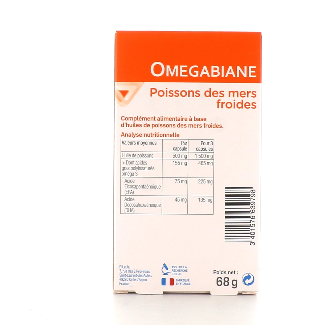 Pileje Omegabiane Poissons des Mers Froides - Vue 2