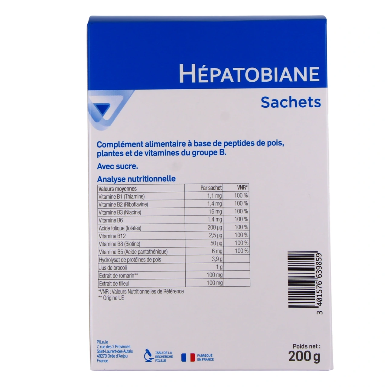 Pileje Hépatobiane Sachets - Vue 3