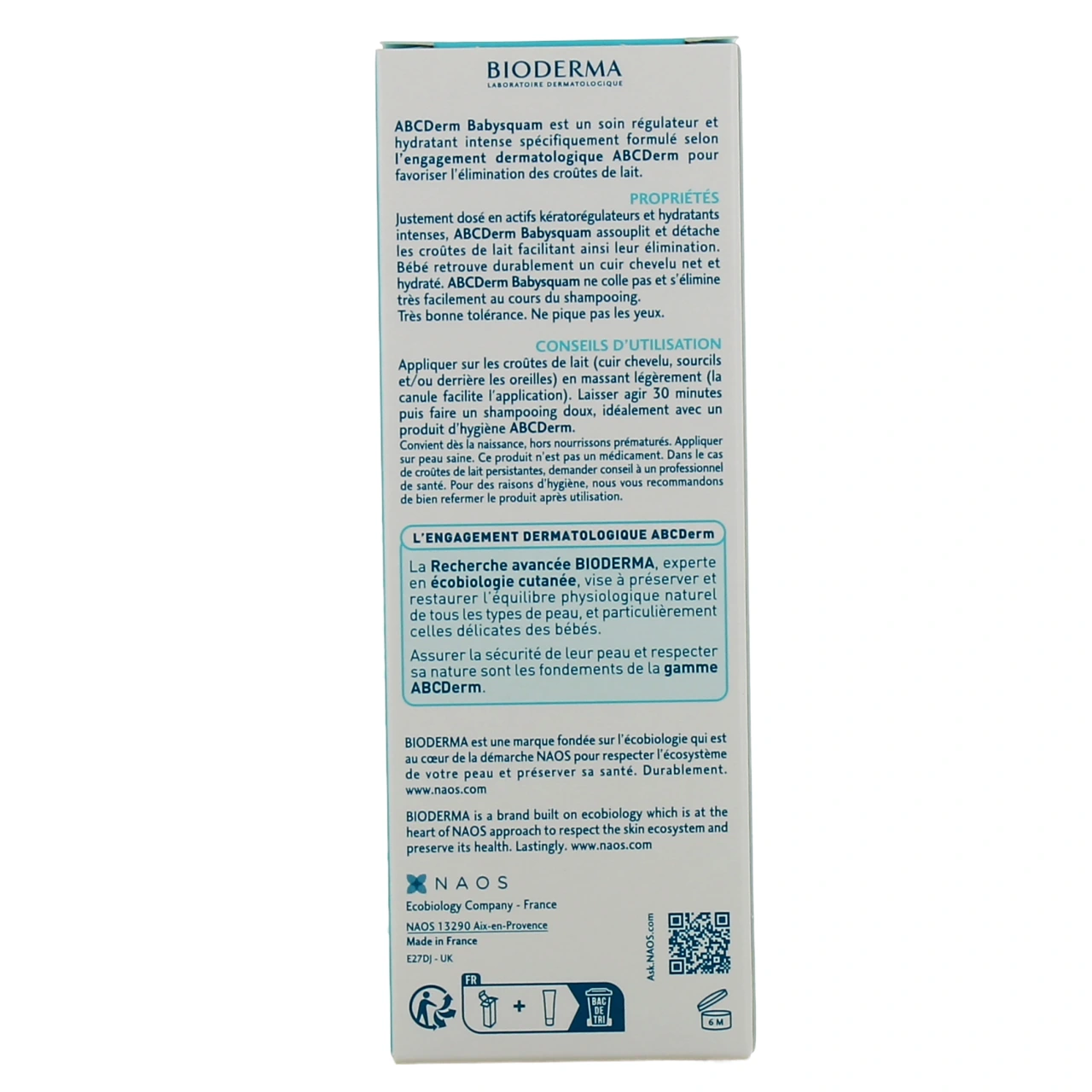 Bioderma ABCDerm Babysquam - Vue 3