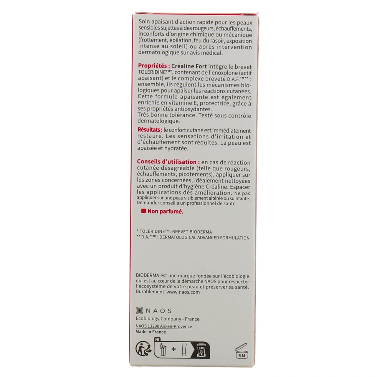 Bioderma Créaline Fort Soin Apaisant Action Rapide - Vue 3