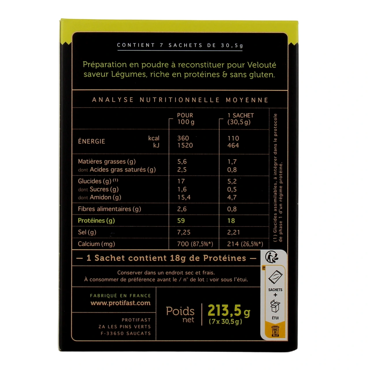 Protifast Velouté Légumes - Vue 3