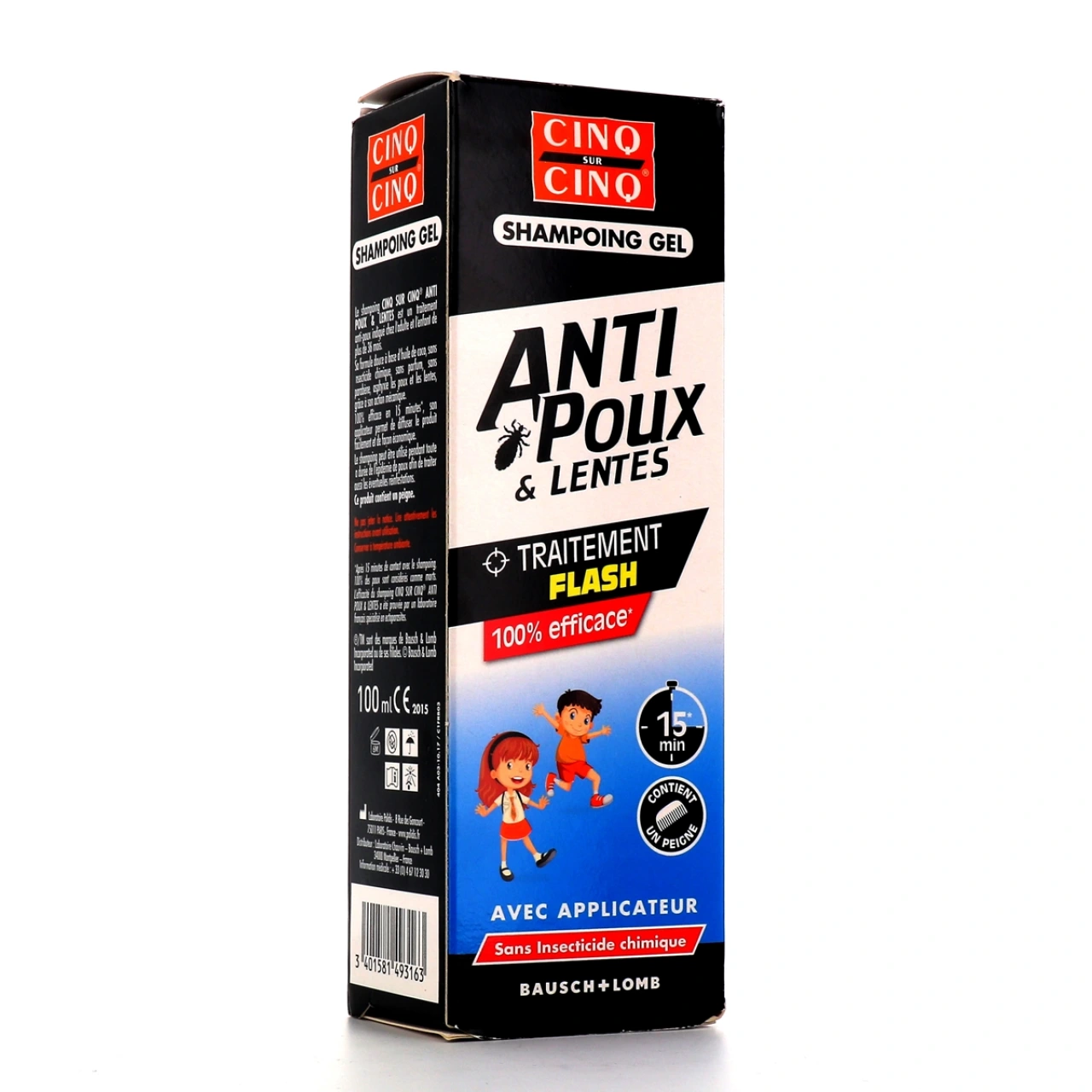 Cinq sur Cinq Shampooing Gel Anti Poux & Lentes - Vue 2