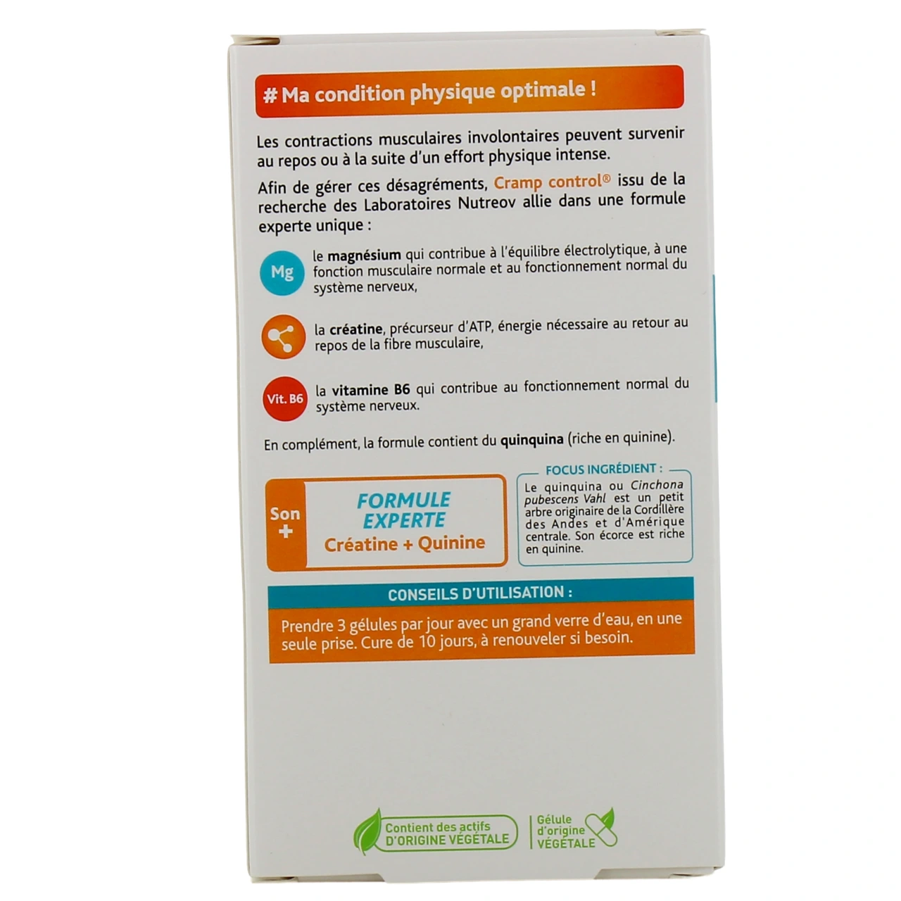 Nutreov Cramp Control Fonction Musculaire - Vue 3