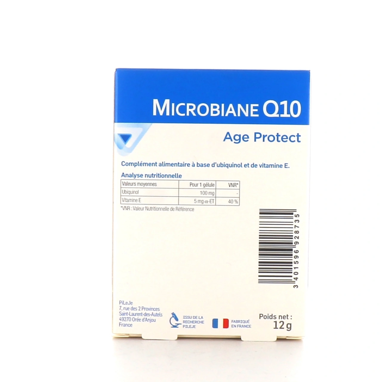 Pileje Microbiane Q10 Age Protect - Vue 2