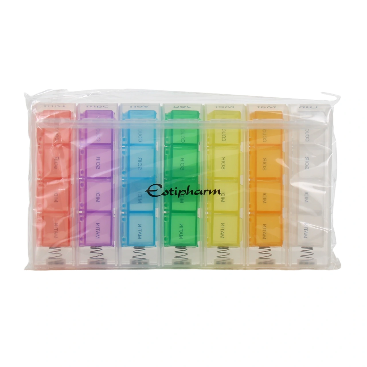 Estipharm Pilulier Hebdomadaire Rectangulaire - Vue 2