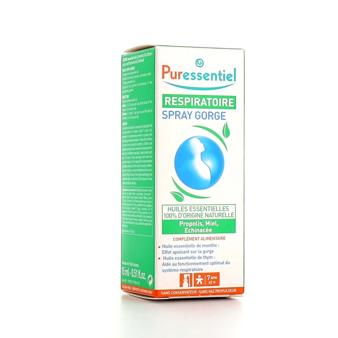 Puressentiel Respiratoire Spray Gorge - Vue 4