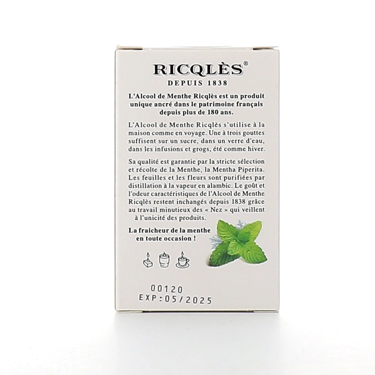 Ricqles Alcool de Menthe - Vue 2
