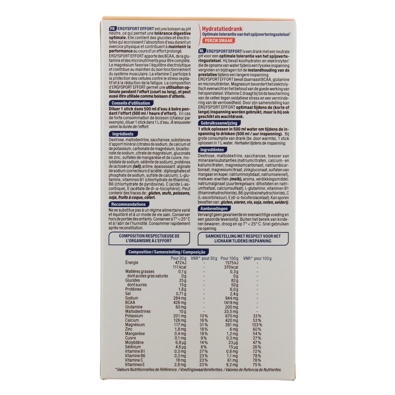 Ergysport Effort Boisson d'Hydratation - Vue 13