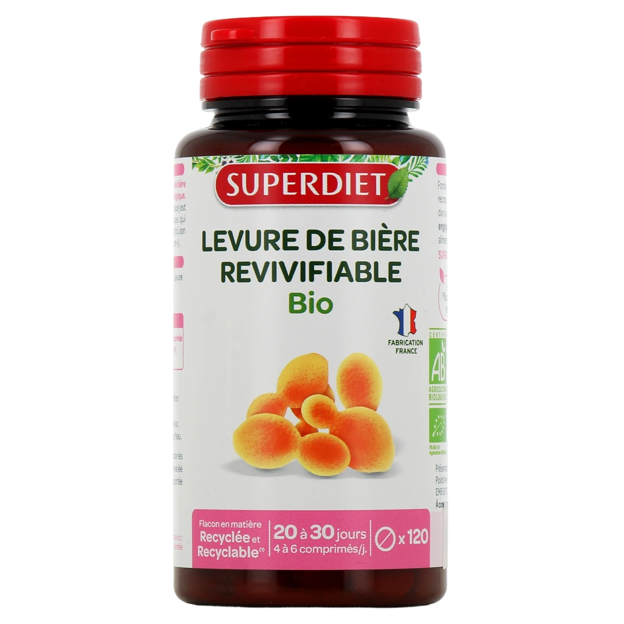 Super Diet Levure De Bière Revivifiable Bio - Vue 2
